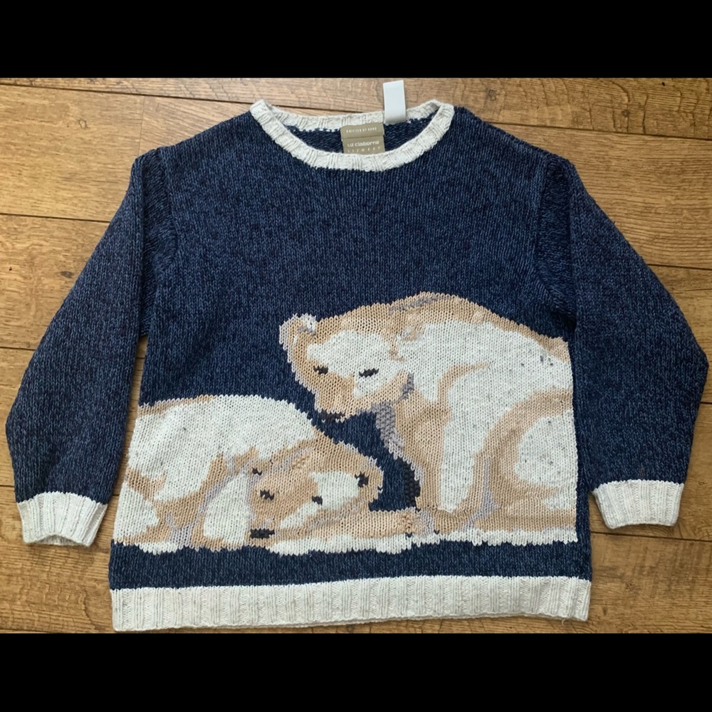 Liz Claiborne Polar Bear Sweater